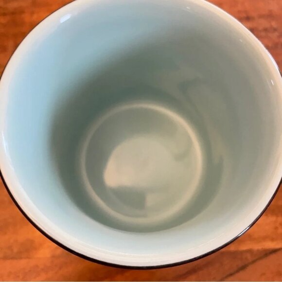 David’s Tea Rustic Mug Christmas Holiday Camper Cup with Little Green Trees 13oz - Picture 8 of 14